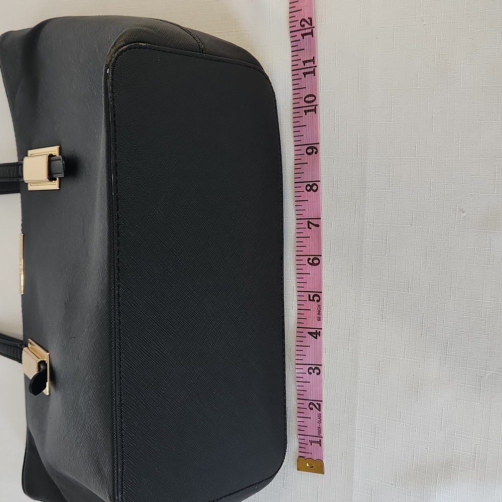 Aldo black vegan shoulder bag. Size 9x11" - Picture 10 of 12